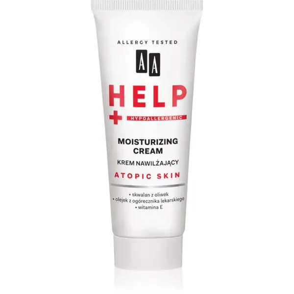 AA Cosmetics AA Cosmetics Help Atopic Skin hidratantna krema za suhu i atopičnu kožu lica bez mirisa 50 ml