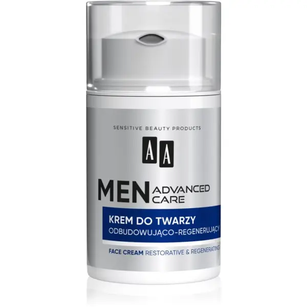 AA Cosmetics AA Cosmetics Men Advanced Care dnevna krema za zrelu kožu lica 50+ za muškarce 50 ml