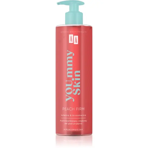 AA Cosmetics AA Cosmetics YOU.mmy Skin Peach Firm ulje za tuširanje s hidratantnim učinkom 400 ml
