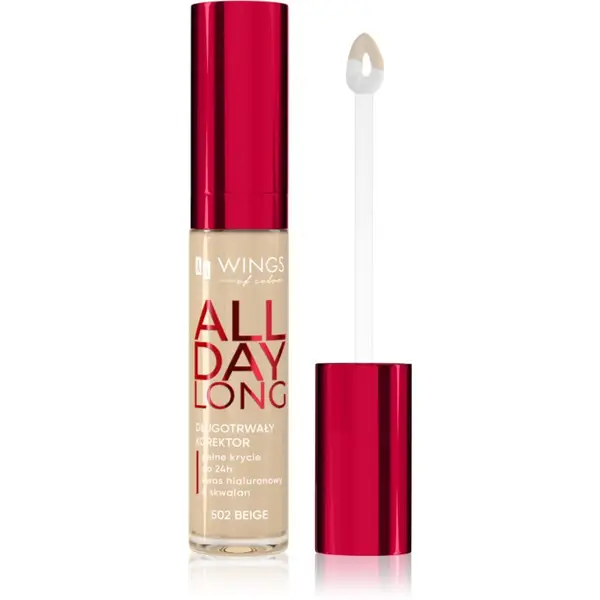 AA Wings of Color AA Wings of Color All Day Long Long Lasting Concealer tekući korektor nijansa 502 Beige 6.2 g
