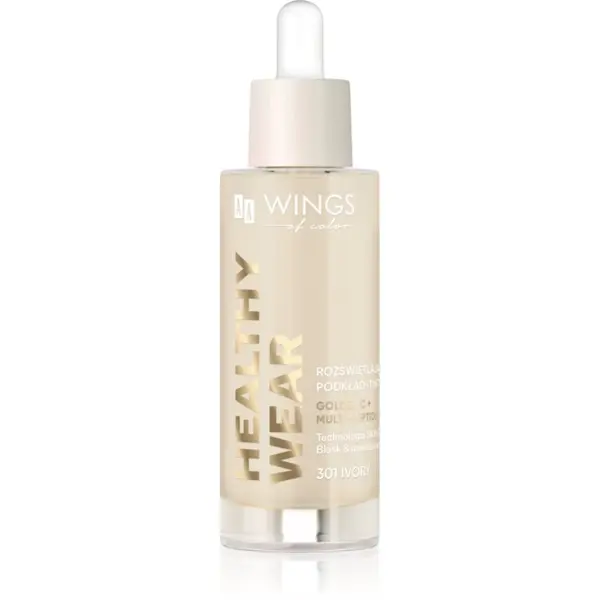 AA Wings of Color AA Wings of Color Healthy Wear Radiant Foundation posvjetljujući hidratantni puder nijansa 301 Ivory 30 ml