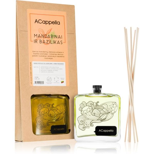 ACappella ACappella Mandarin and Basil aroma difuzer s punjenjem 100 ml