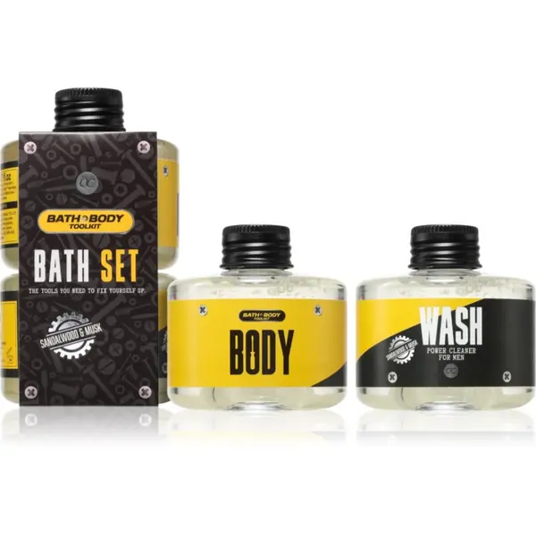 Accentra Accentra BATH and BODY TOOLKIT poklon set za muškarce