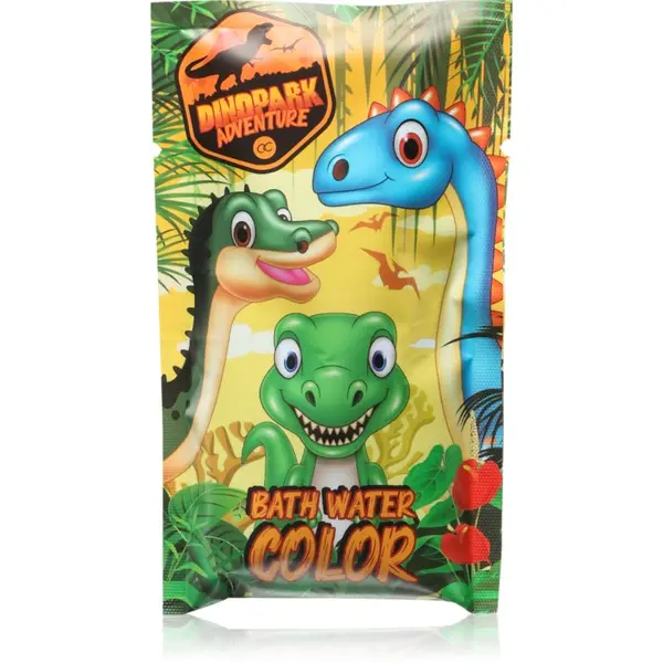 Accentra Accentra DINOPARK ADVENTURE dodatak za kupku s bojom koja se mijenja za djecu 80 g
