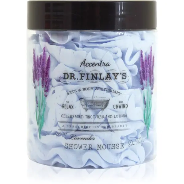 Accentra Accentra Dr. Finlay´s Shower Mousse pjena za tuširanje s mirisom Lavender 200 g