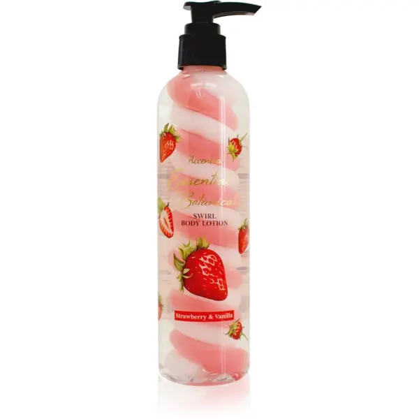 Accentra Accentra Essential Botanicals Body Lotion mlijeko za tijelo s mirisom Strawberry & Vanilla 300 ml