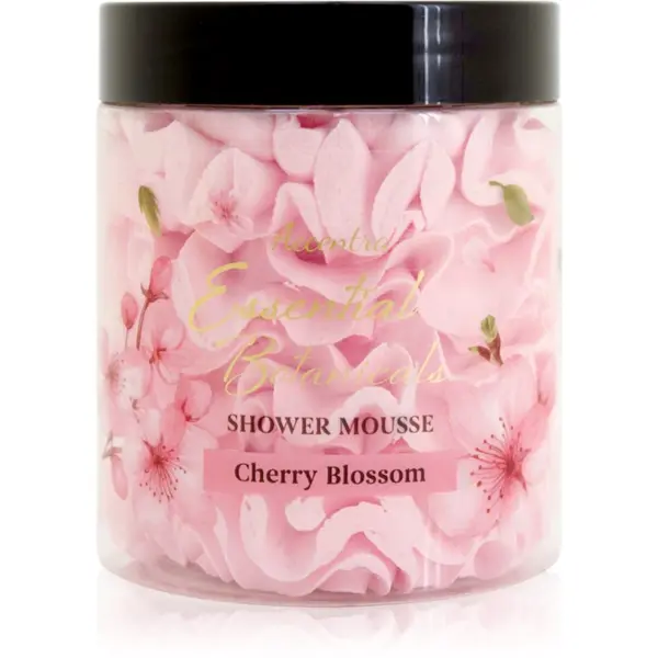 Accentra Accentra Essential Botanicals Shower Mousse pjena za tuširanje parfemi Cherry Blossom 200 g