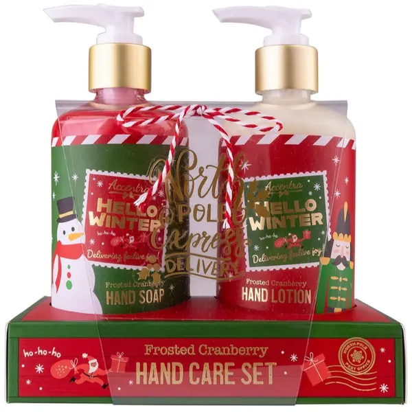 Accentra Accentra Hello Winter Frosted Cranberry božićni poklon set za ruke parfemi Frosted Cranberry