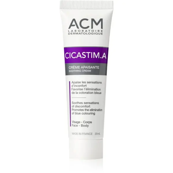 ACM ACM Cicastim A Soothing Cream hranjiva umirujuća krema protiv modrica i kontuzije 20 ml