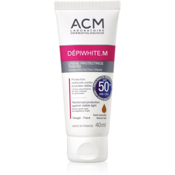 ACM ACM Dépiwhite M zaštitna krema za toniranje SPF 50+ Natural Tint 40 ml