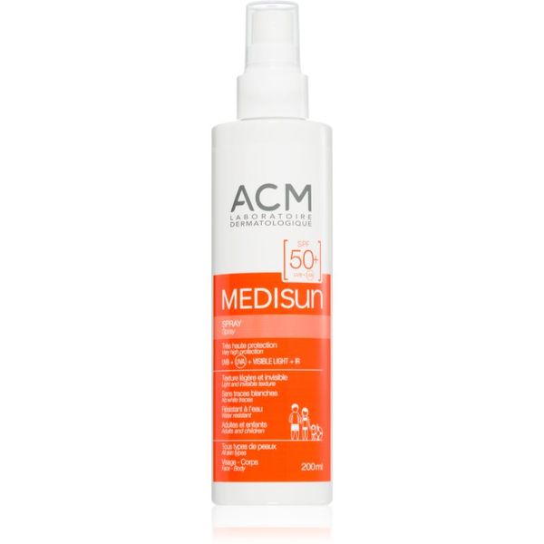 ACM ACM Medisun sprej za sunčanje za lice i tijelo SPF 50+ 200 ml
