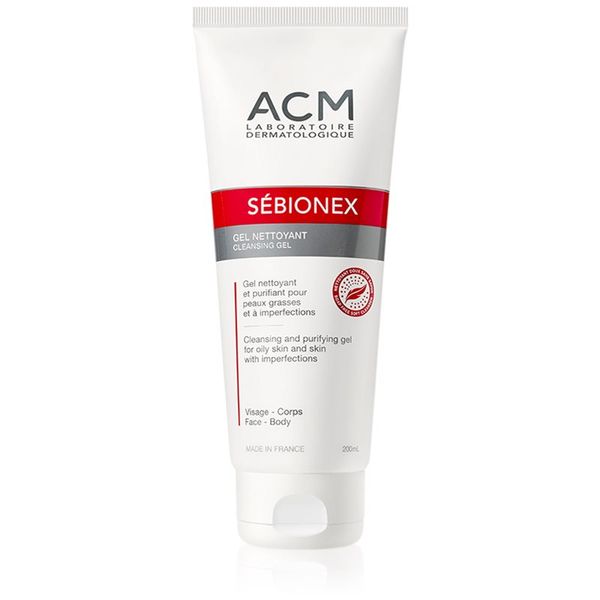 ACM ACM Sébionex gel za čišćenje za masno i problematično lice 200 ml