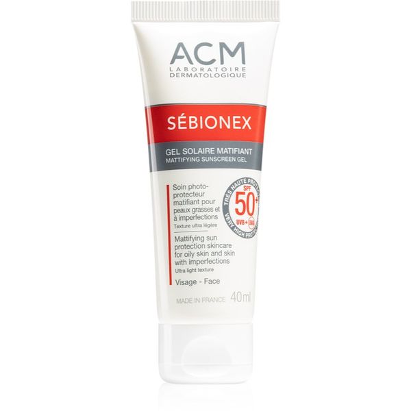 ACM ACM Sébionex SPF 50+ matirajući gel za lice 40 ml