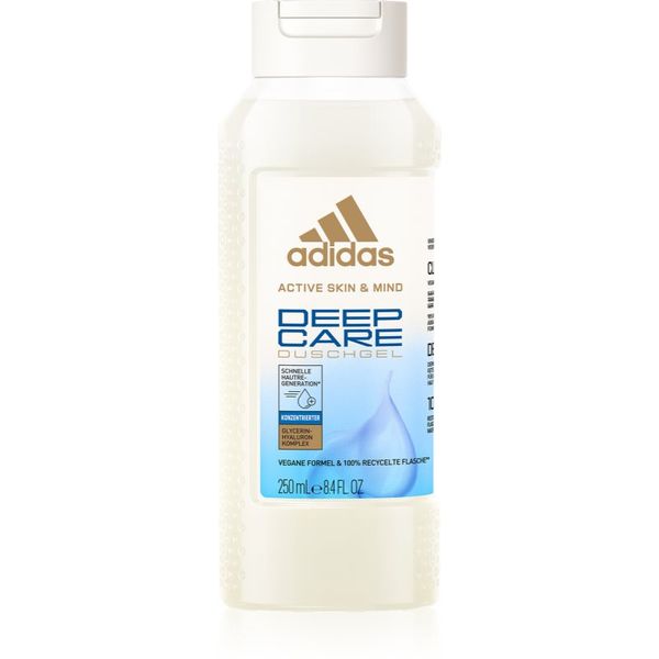 Adidas Adidas Deep Care njegujući gel za tuširanje s hijaluronskom kiselinom 250 ml