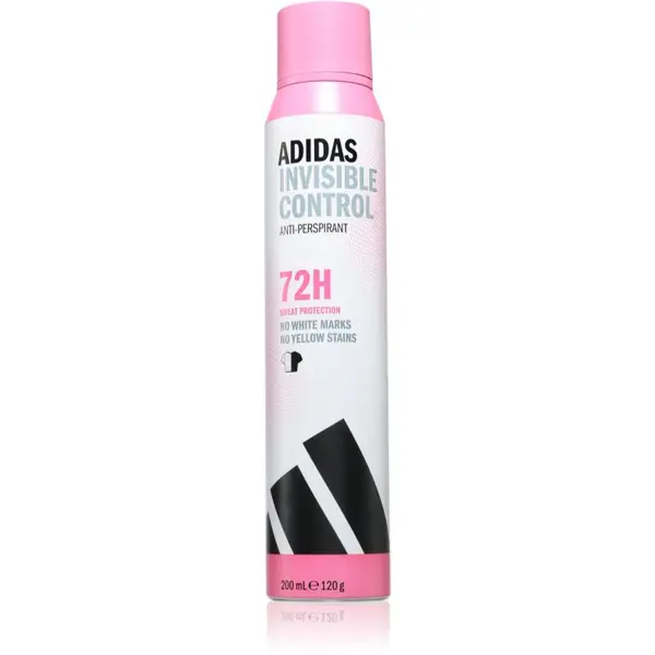 Adidas Adidas Invisible Control antiperspirant protiv bijelih mrlja 200 ml