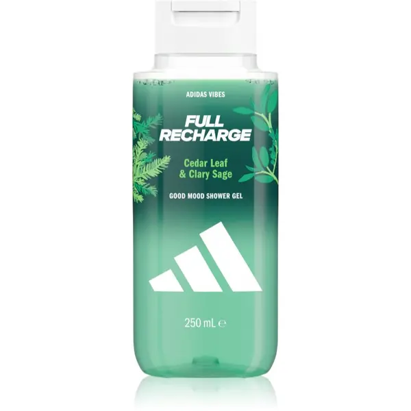 Adidas Adidas Vibes Full Recharge gel za tuširanje uniseks 250 ml
