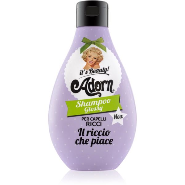 Adorn Adorn Glossy Shampoo šampon za kovrčavu i valovitu kosu za sjaj valovite i kovrčave kose Shampoo Glossy 250 ml