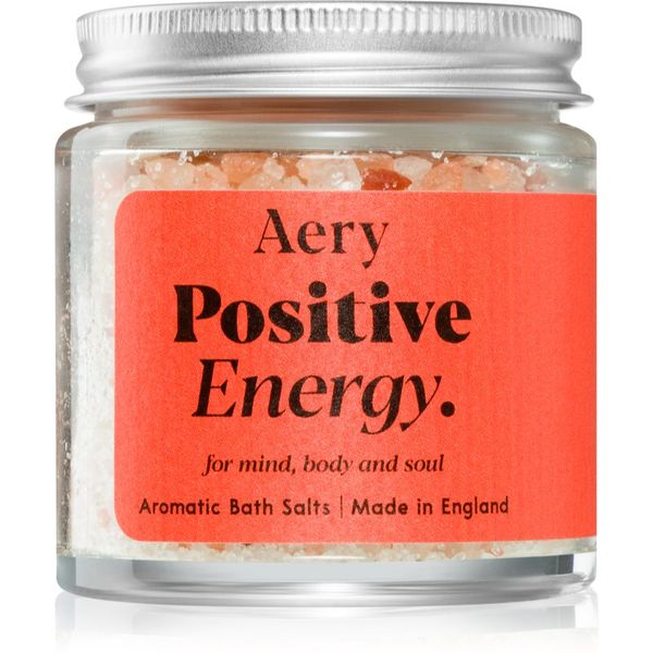 Aery Aery Aromatherapy Positive Energy sol za kupku 120 g