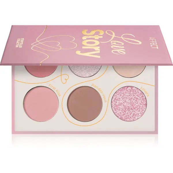 Affect Affect Storyteller Colletion Love Story paleta sjenila za oči 6x2 g