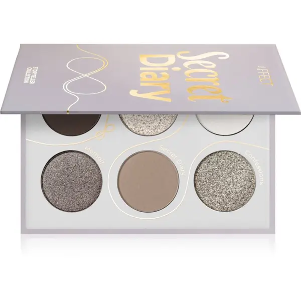 Affect Affect Storyteller Colletion Secret Diary paleta sjenila za oči 6x2 g