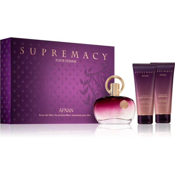 Afnan Afnan Supremacy Pour Femme Purple poklon set za žene