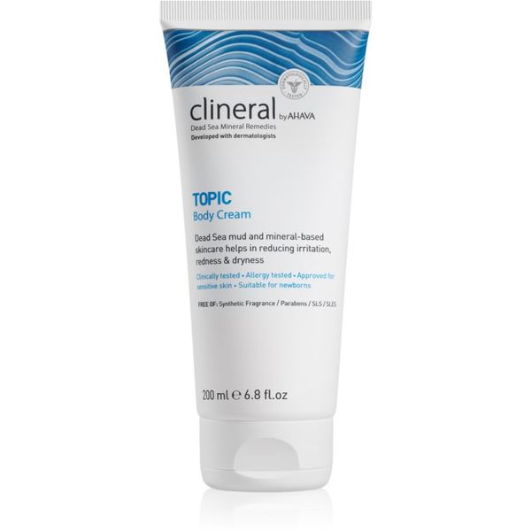 Ahava AHAVA Clineral TOPIC umirujuća krema za tijelo za atopičnu kožu 200 ml