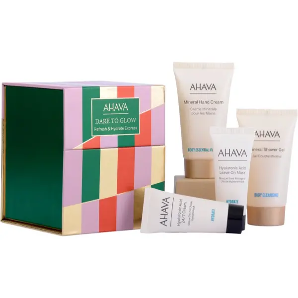 Ahava AHAVA Dare to Glow Refresh & Hydrate Express poklon set za tijelo i lice