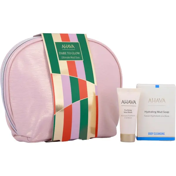 Ahava AHAVA Dare to Glow Ultimate Mud Duo poklon set za tijelo i lice