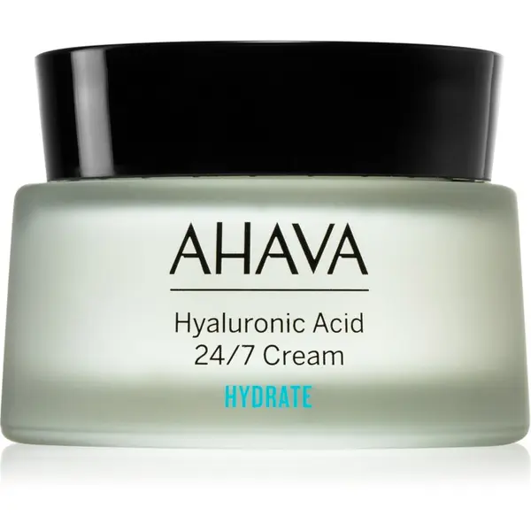 Ahava AHAVA Hyaluronic Acid 24/7 Cream krema za dubinsku hidrataciju s hijaluronskom kiselinom 50 ml
