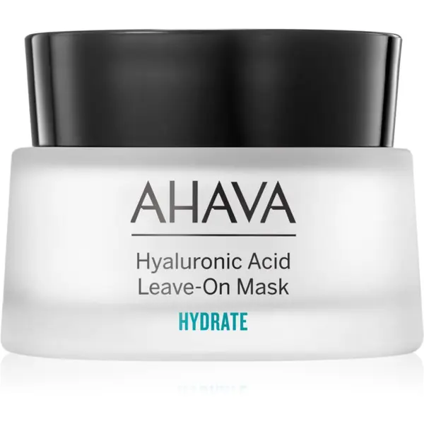 Ahava AHAVA Hyaluronic Acid Leave-On Mask hidratantna kremasta maska s hijaluronskom kiselinom 50 ml