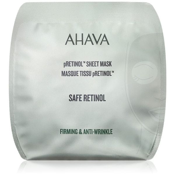 Ahava AHAVA Safe Retinol sheet maska s učinkom zaglađivanja s retinolom 1 kom