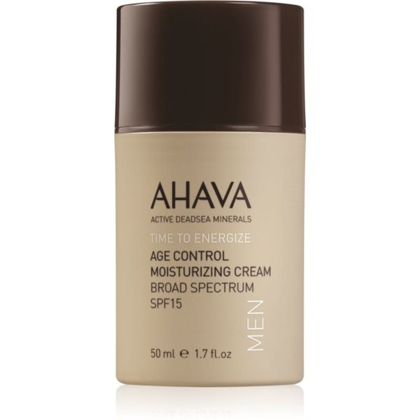 Ahava AHAVA Time To Energize Men hidratantna krema za pomlađivanje SPF 15 50 ml
