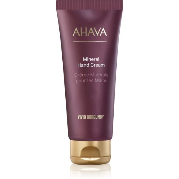 Ahava AHAVA Vivid Burgundy hidratantna krema za ruke s mineralima iz mrtvog mora 100 ml
