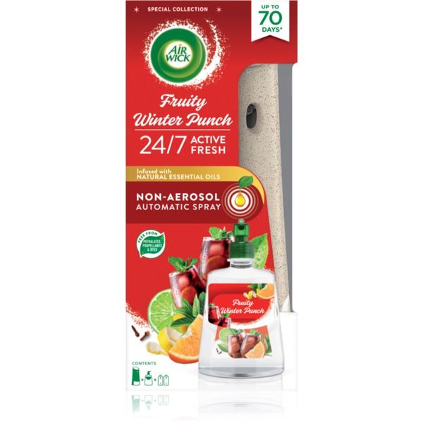 Air Wick Air Wick Active Fresh Family Winter Punch automatski osvježivač zraka s punjenjem 228 ml