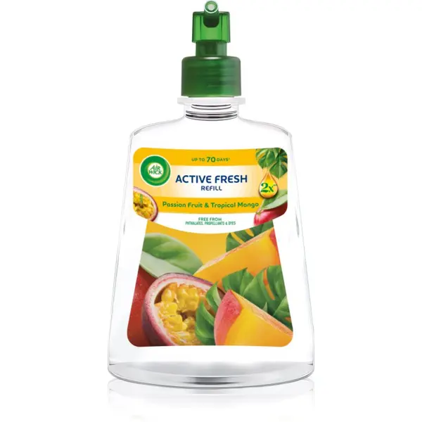 Air Wick Air Wick Active Fresh Passion Fruit & Tropical Mango osvježivač zraka zamjensko punjenje 228 ml