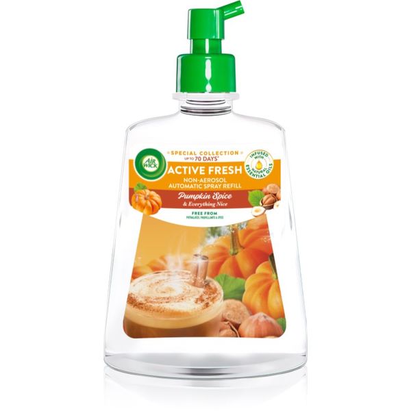 Air Wick Air Wick Active Fresh Pumpkin Spice & Everything Nice osvježivač zraka zamjensko punjenje 228 ml