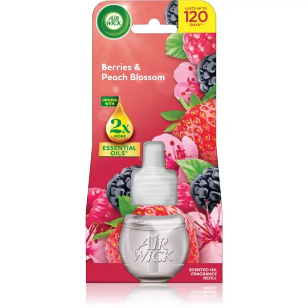Air Wick Air Wick Berries & Peach Blossom punjenje za električni difuzor 19 ml