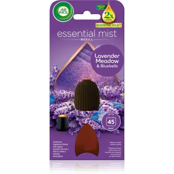Air Wick Air Wick Essential Mist Lavender Meadow & Bluebells punjenje za aroma difuzer 20 ml