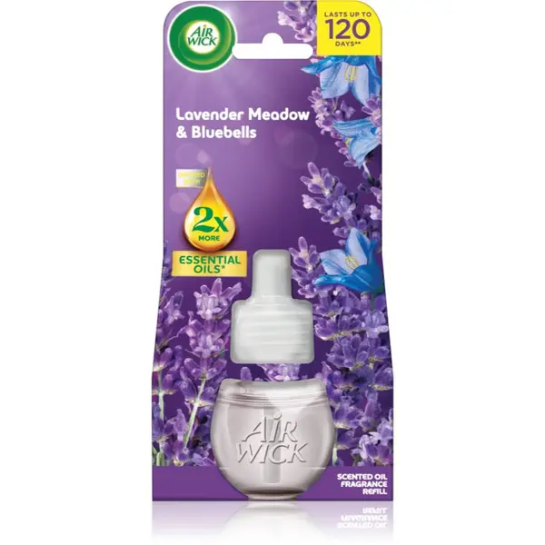 Air Wick Air Wick Essential Oils Lavender Meadow & Bluebells punjenje za električni difuzor 19 ml