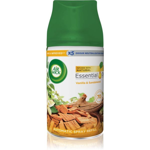 Air Wick Air Wick Freshmatic Vanilla & Sandalwood osvježivač zraka zamjensko punjenje 250 ml