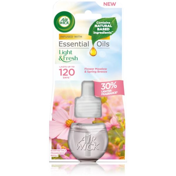 Air Wick Air Wick Light & Fresh Flower Meadow & Spring Breeze punjenje za aroma difuzer 19 ml