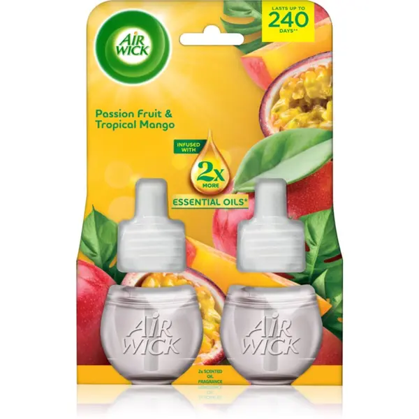 Air Wick Air Wick Passion Fruit & Tropical Mango punjenje za električni difuzor 2x19 ml