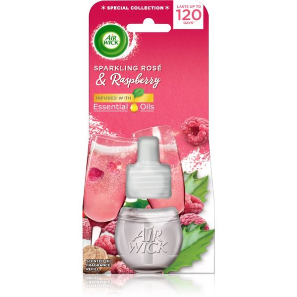 Air Wick Air Wick Sparkling Rose & Raspberry električni osvježivač zraka zamjensko punjenje 19 ml