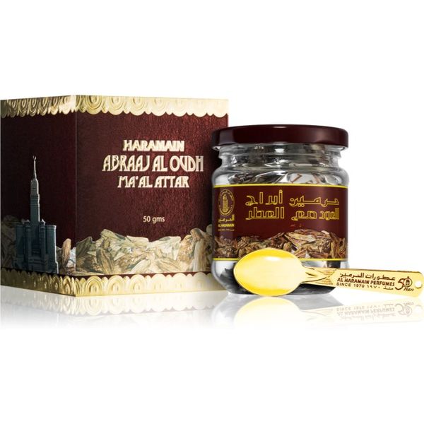 Al Haramain Al Haramain Abraaj Al Oudh Ma'Al Attak tamjan 50 g