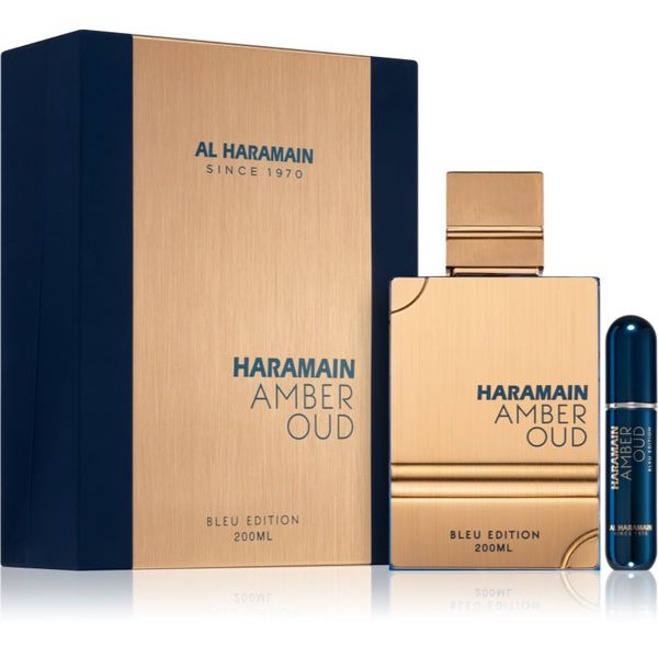 Al Haramain Al Haramain Amber Oud Bleu Edition poklon set uniseks 200 ml