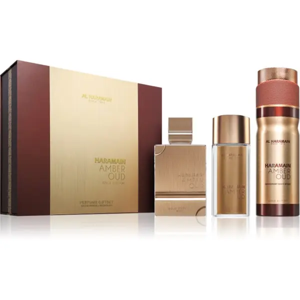 Al Haramain Al Haramain Amber Oud Gold Edition poklon set uniseks