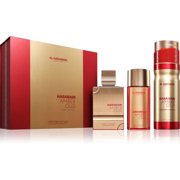 Al Haramain Al Haramain Amber Oud Ruby Edition poklon set uniseks 1 kom