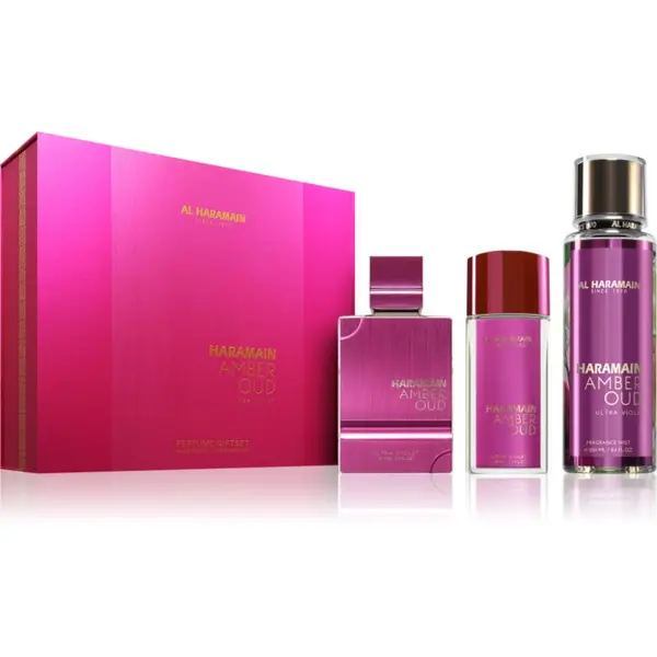 Al Haramain Al Haramain Amber Oud Ultra Violet poklon set za žene 1 kom