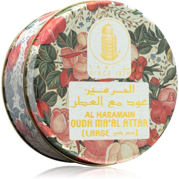 Al Haramain Al Haramain Oudh Ma’Al Attar Large tamjan 50 g