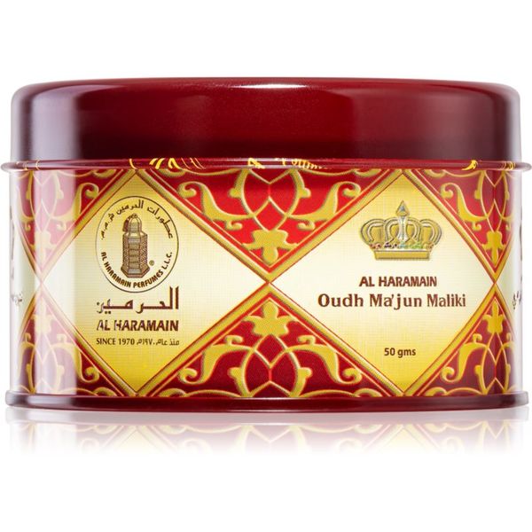 Al Haramain Al Haramain Oudh Ma'Jun Maliki tamjan 50 g